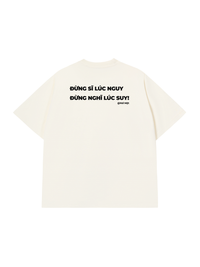 Áo Thun Relaxed Fit Đừng Nghĩ Lúc Suy