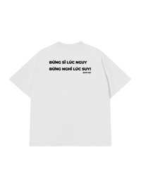 Áo Thun Relaxed Fit Đừng Nghĩ Lúc Suy