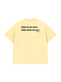 Áo Thun Relaxed Fit Đừng Nghĩ Lúc Suy