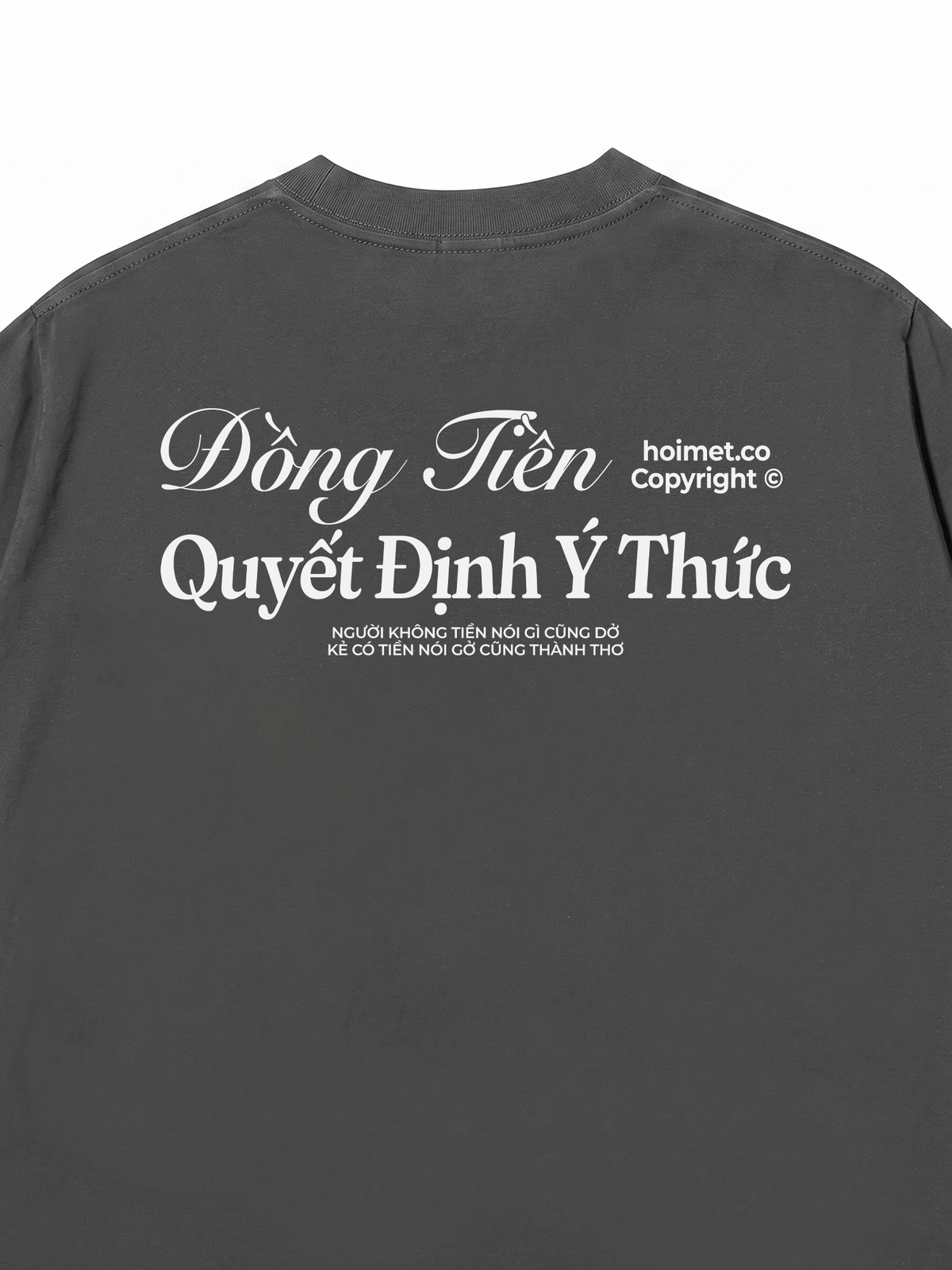 Áo Thun Relaxed Fit Đồng Tiền