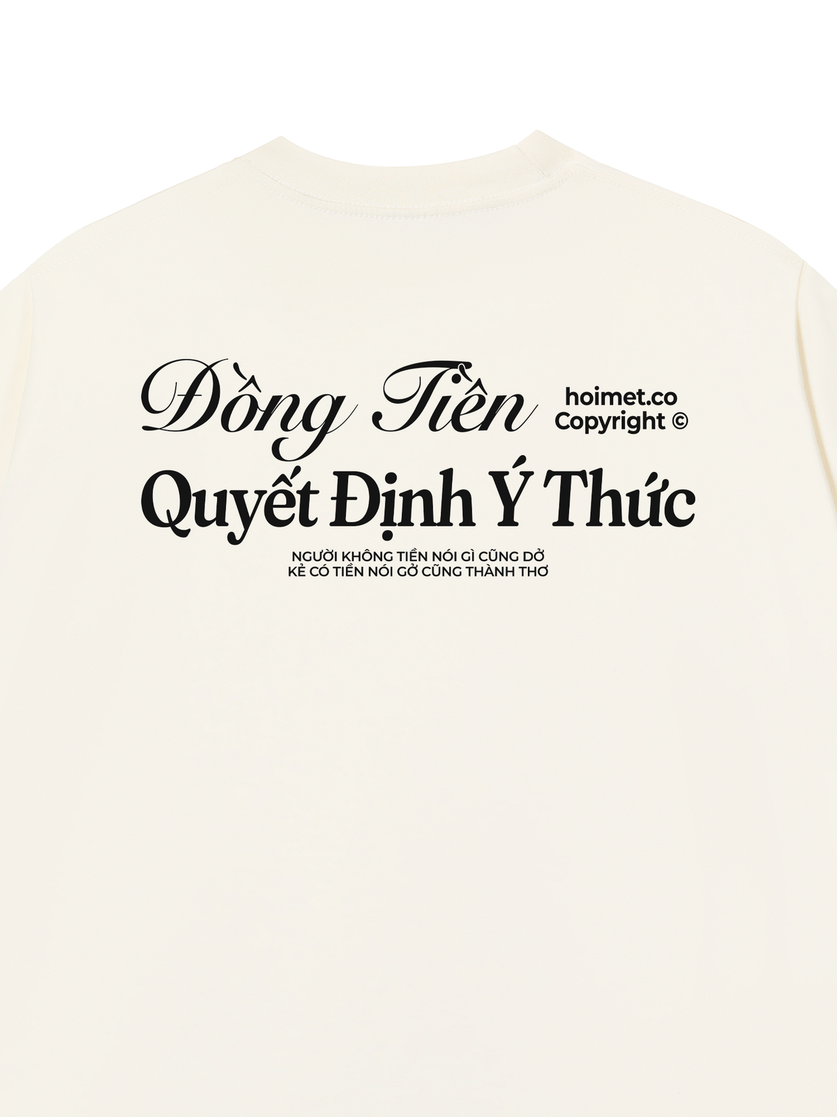 Áo Thun Relaxed Fit Đồng Tiền