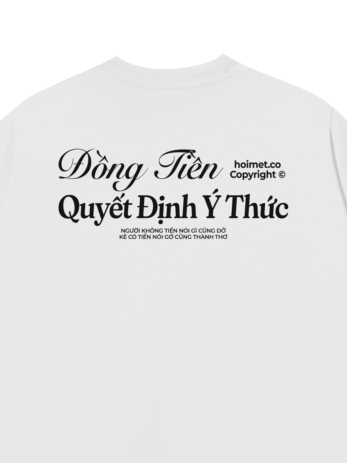 Áo Thun Relaxed Fit Đồng Tiền