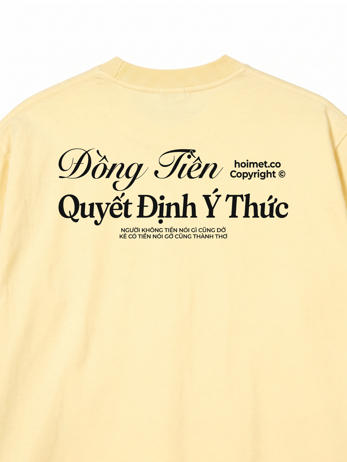 Áo Thun Relaxed Fit Đồng Tiền