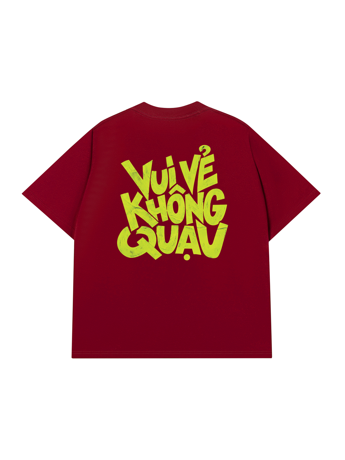 Áo Thun Relaxed Fit Vui Vẻ Không Quạu