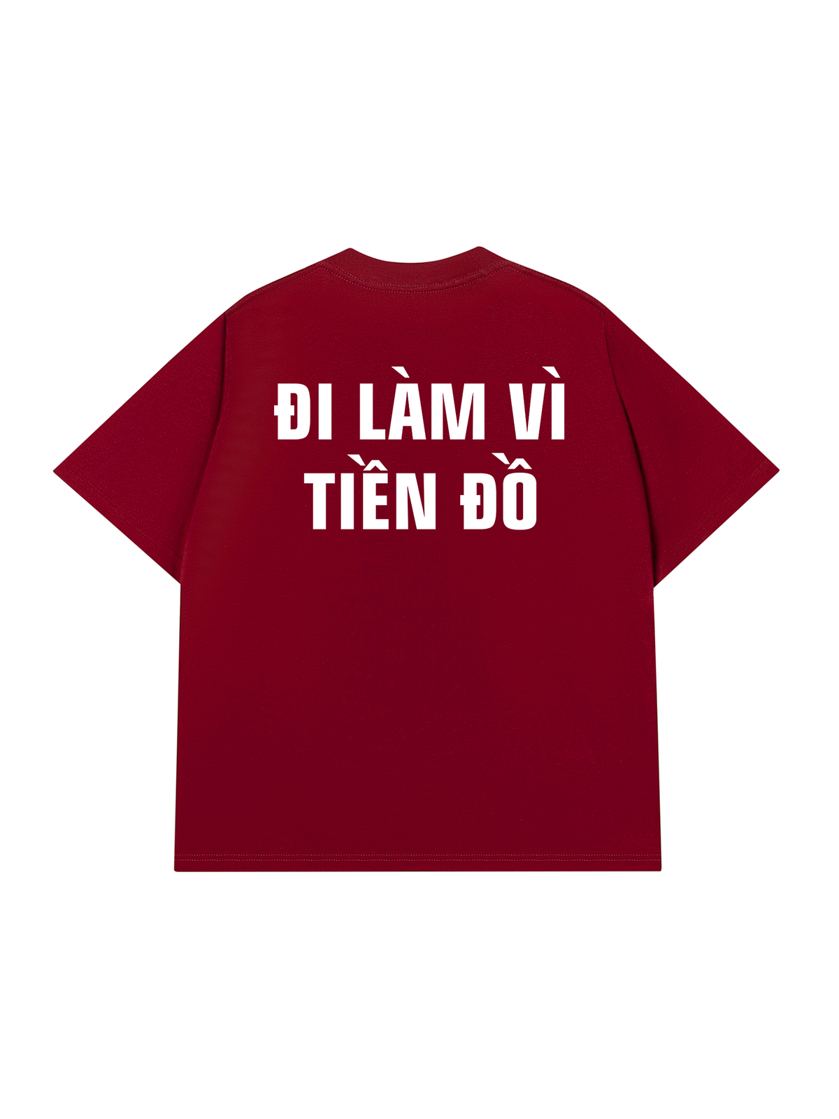 Áo Thun Relaxed Fit Đi Làm Vì Tiền Đồ