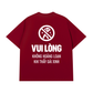 Áo Thun Relaxed Fit Vui Lòng Không Hoảng Loạn Khi Thấy Gái Xinh
