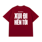 Áo Thun Relaxed Fit Xui Đi Hên Tới