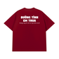 Áo Thun Relaxed Fit Đường Tình Em Thua