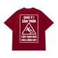 Áo Thun Relaxed Fit Chú Ý Sàn Trơn