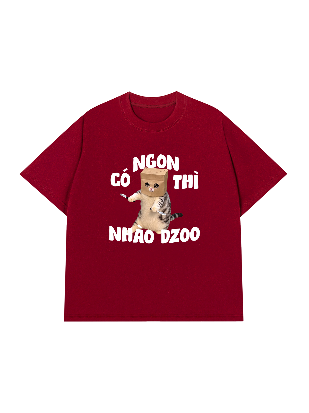 Áo Thun Relaxed Fit Có Ngon Thì Nhào Dzoo