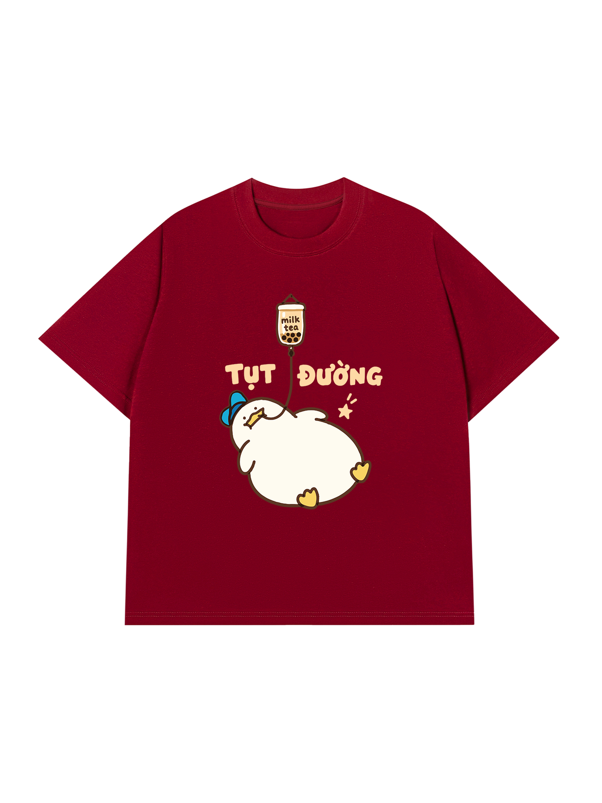 Áo Thun Relaxed Fit Tụt Đường
