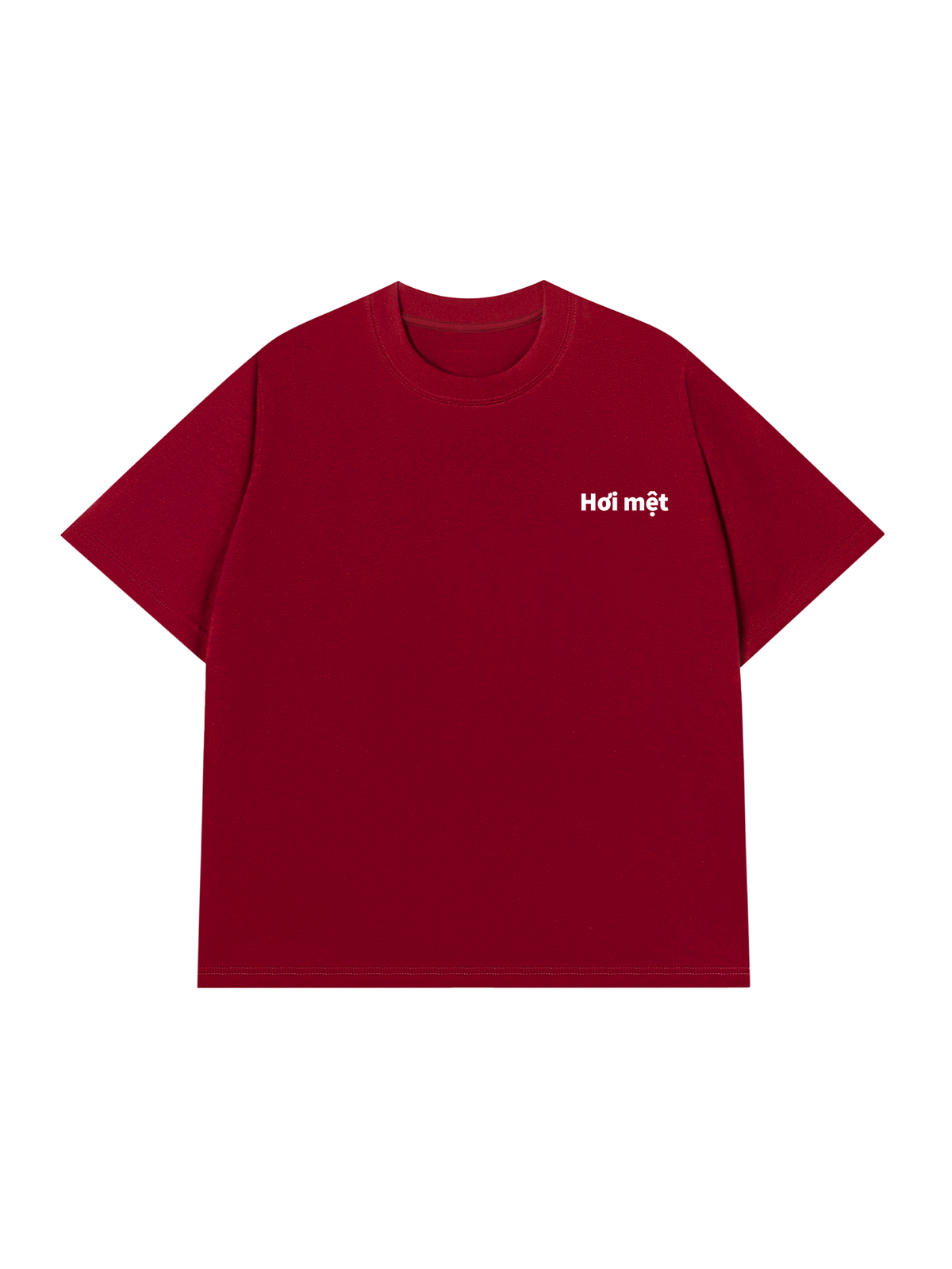 Áo Thun Relaxed Fit Đừng Lên Cân Nữa