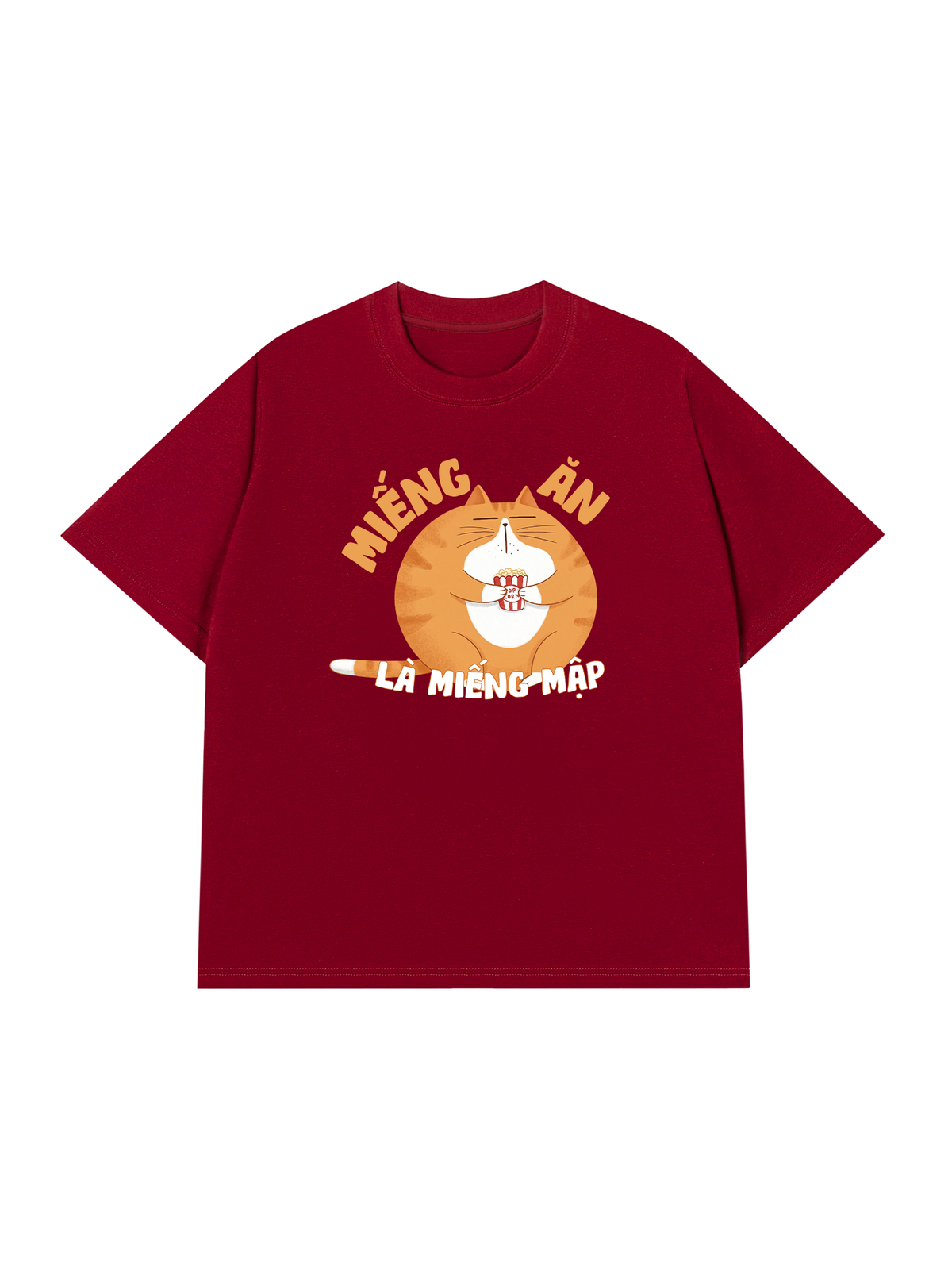 Áo Thun Relaxed Fit Miếng Ăn Là Miếng Mập