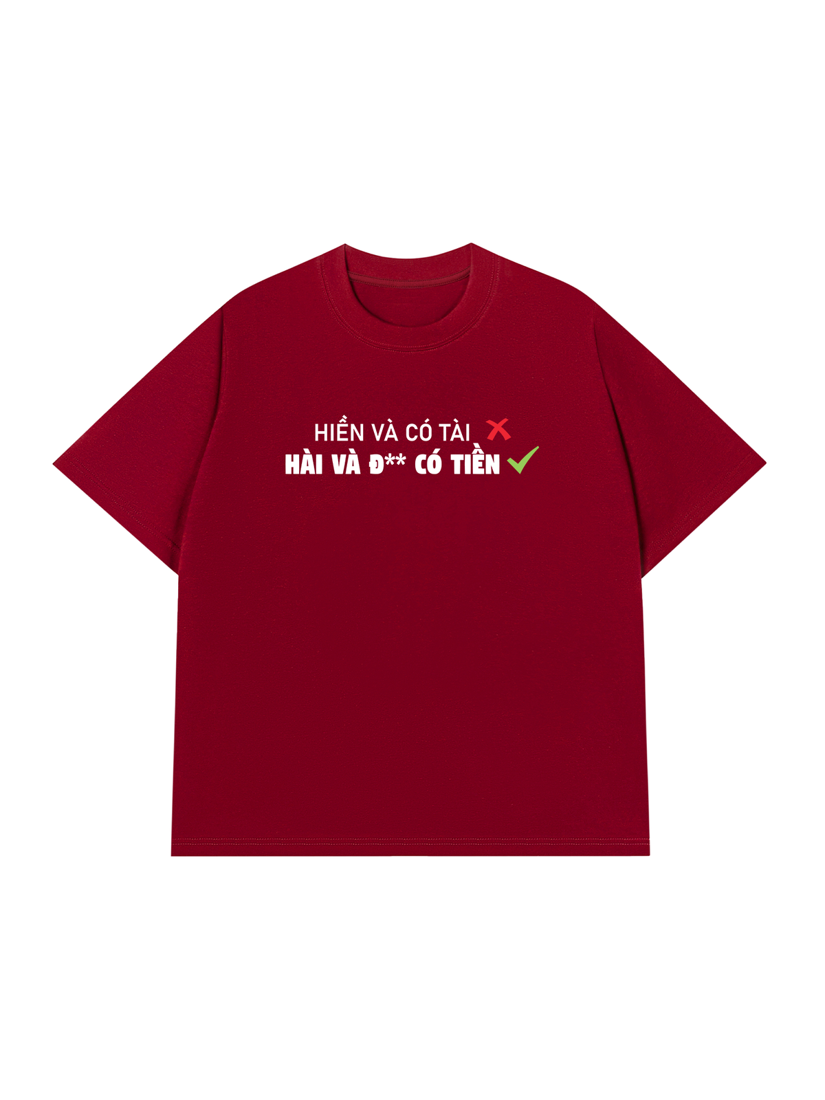 Áo Thun Relaxed Fit Hiền Và Có Tài