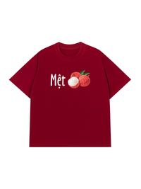 Áo Thun Relaxed Fit Mệt Vải
