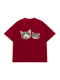 Áo Thun Relaxed Fit Meow