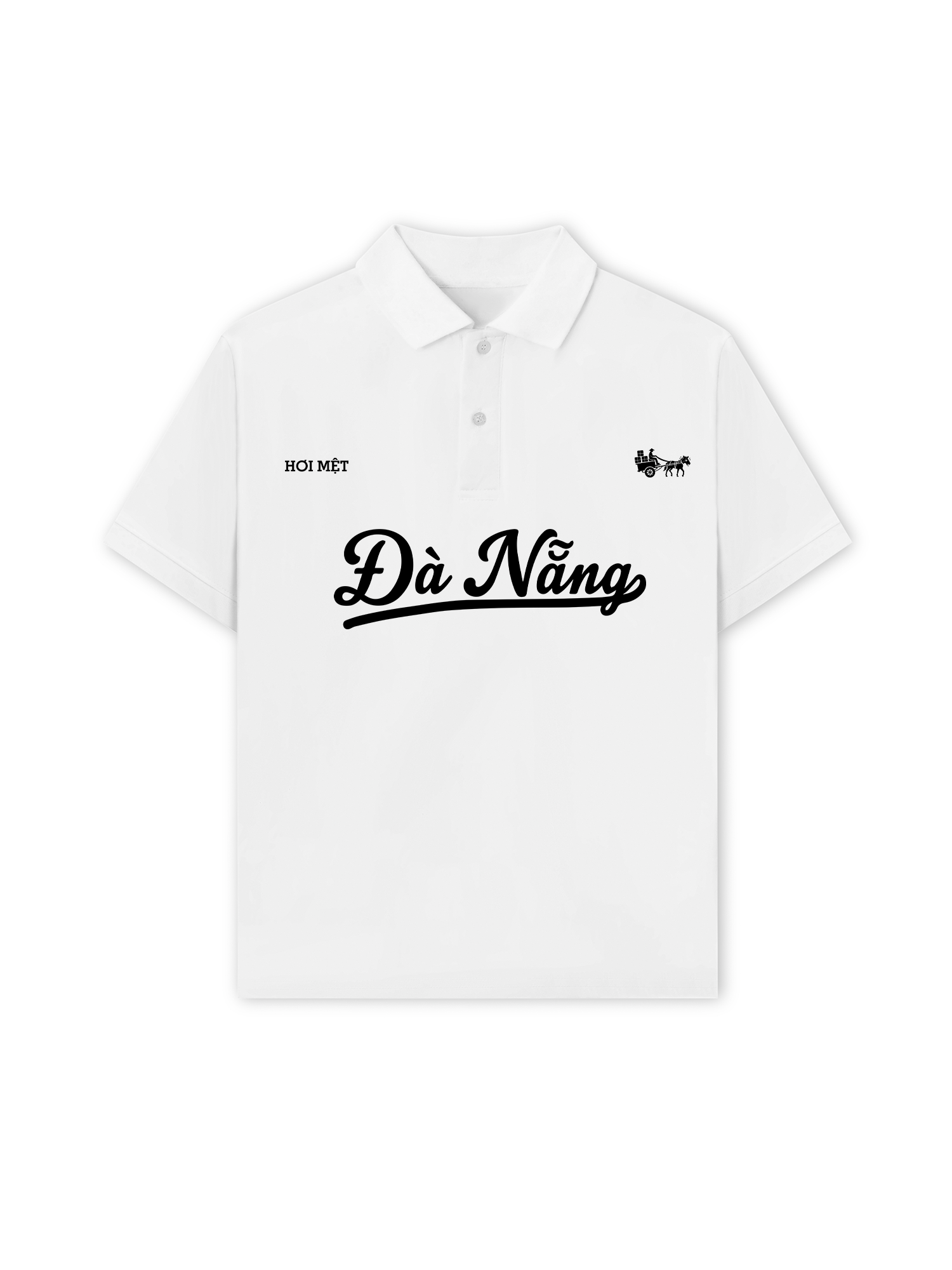 Áo Thun Relaxed Fit Đà Nẵng City Retro