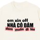 Áo Thun Relaxed Fit Đám Muốn Đi Lèo