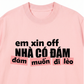 Áo Thun Relaxed Fit Đám Muốn Đi Lèo