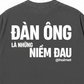 Áo Thun Relaxed Fit Đàn Ông Là Những Niềm Đau
