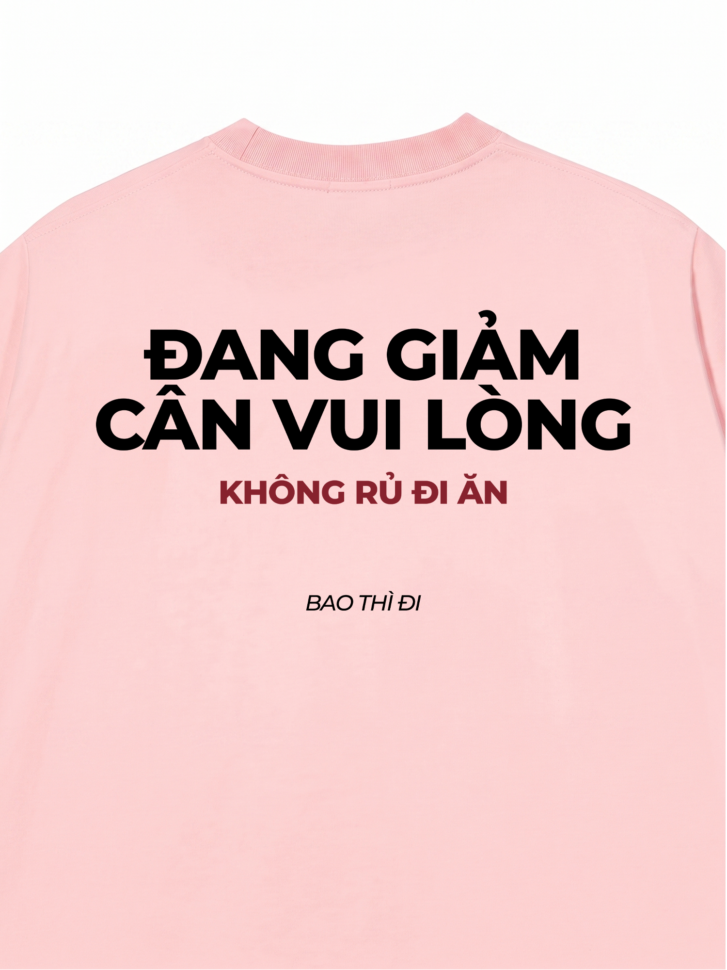 Áo Thun Relaxed Fit Đang Giảm Cân
