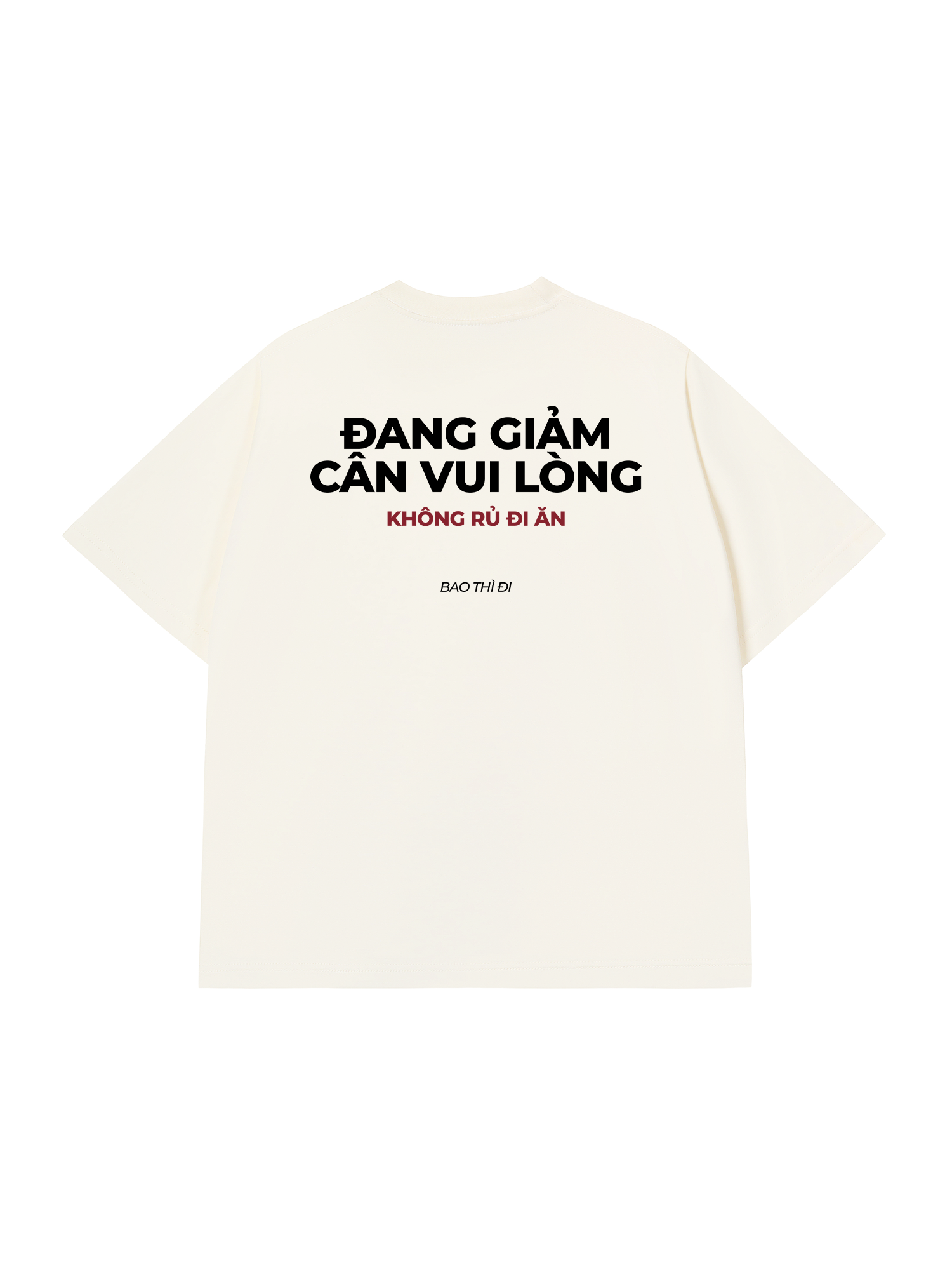 Áo Thun Relaxed Fit Đang Giảm Cân