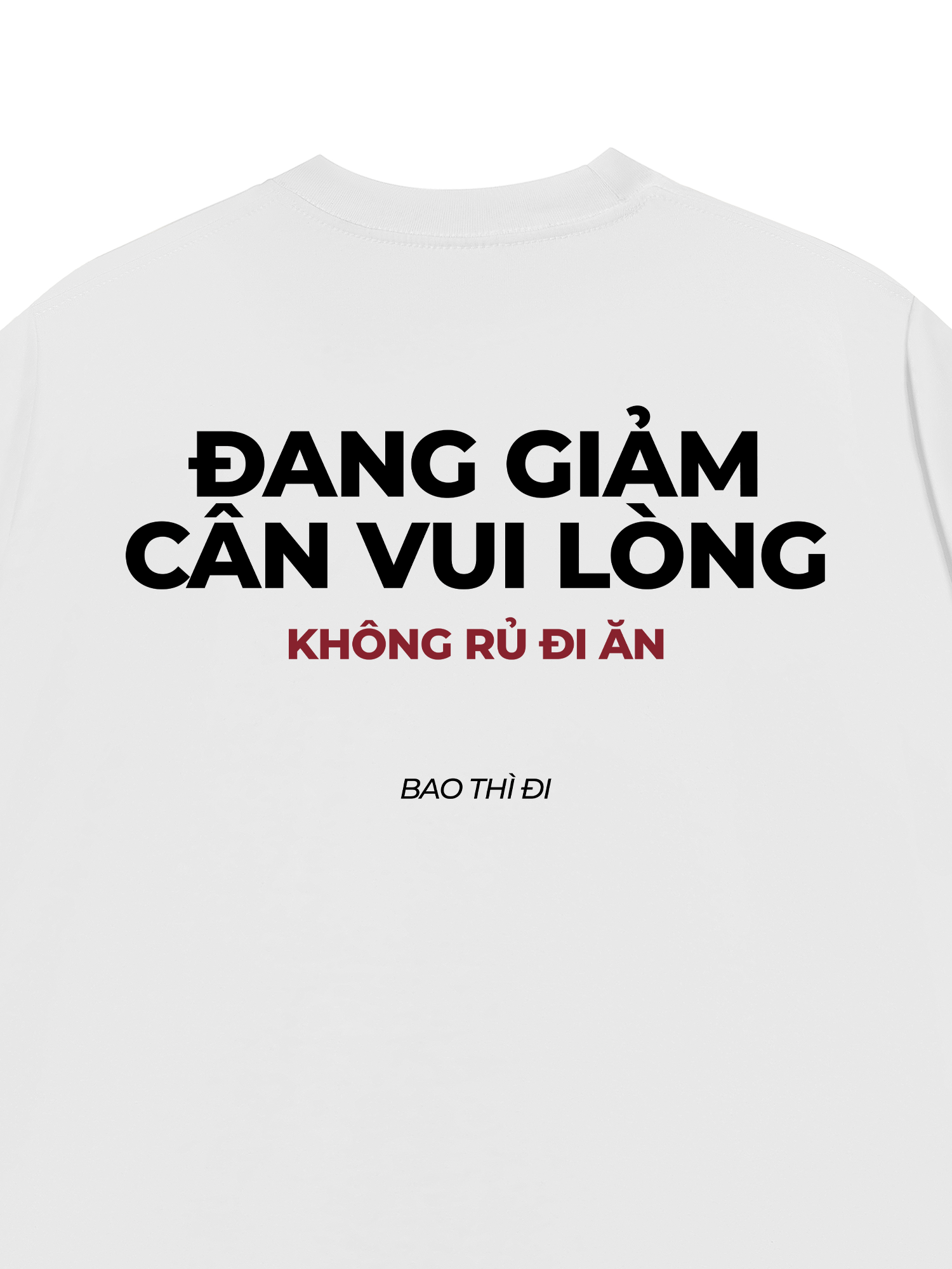 Áo Thun Relaxed Fit Đang Giảm Cân
