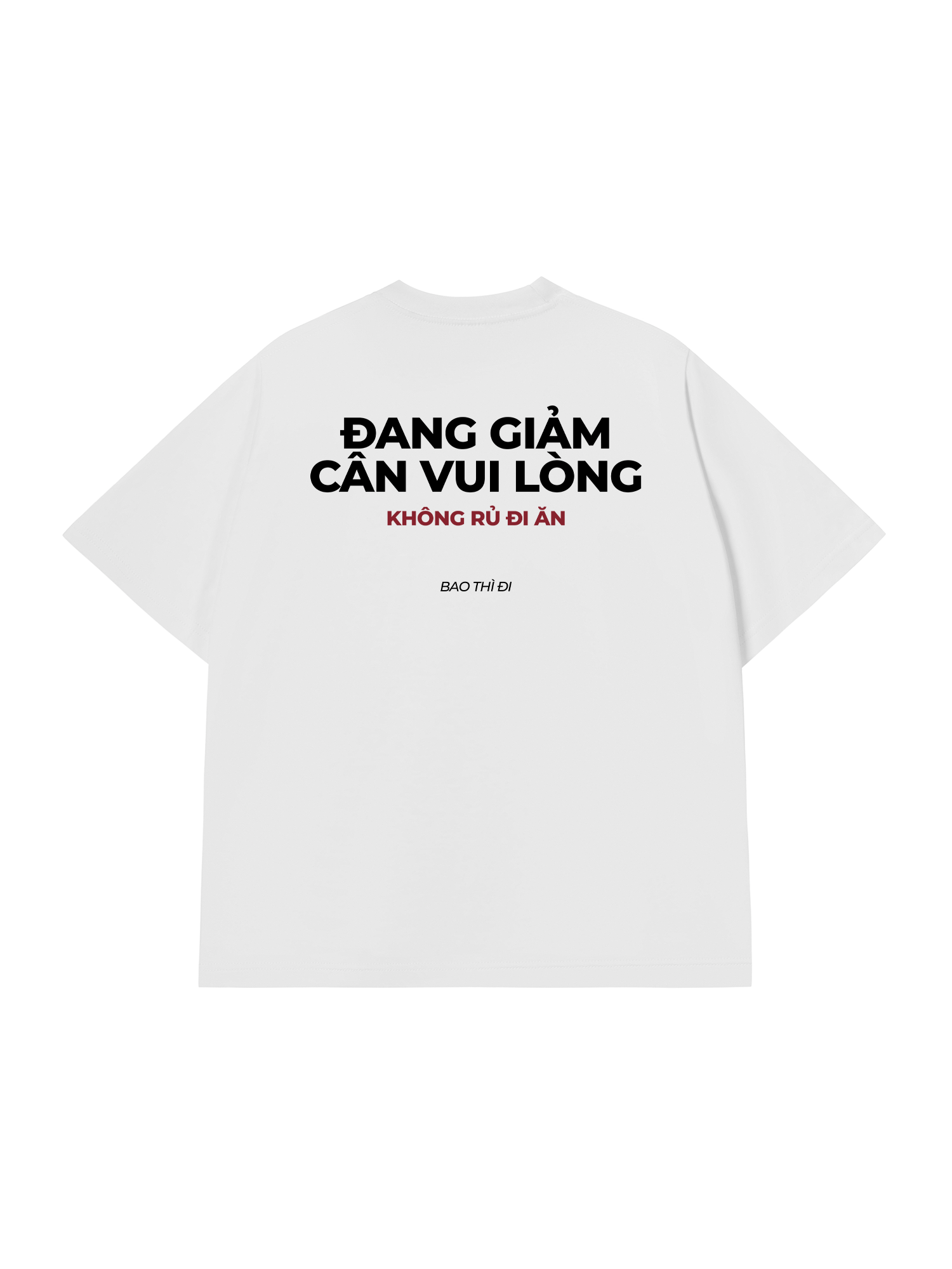 Áo Thun Relaxed Fit Đang Giảm Cân