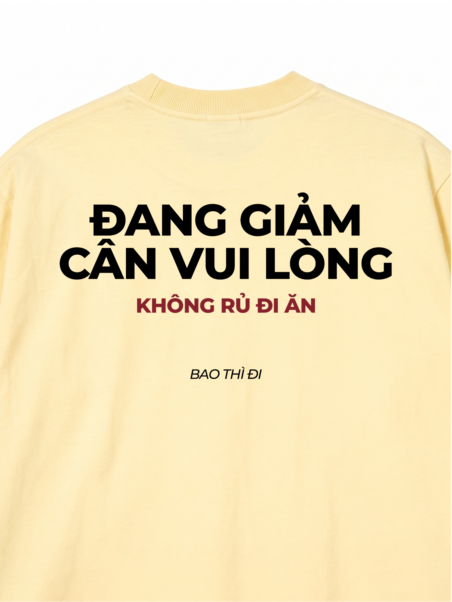 Áo Thun Relaxed Fit Đang Giảm Cân