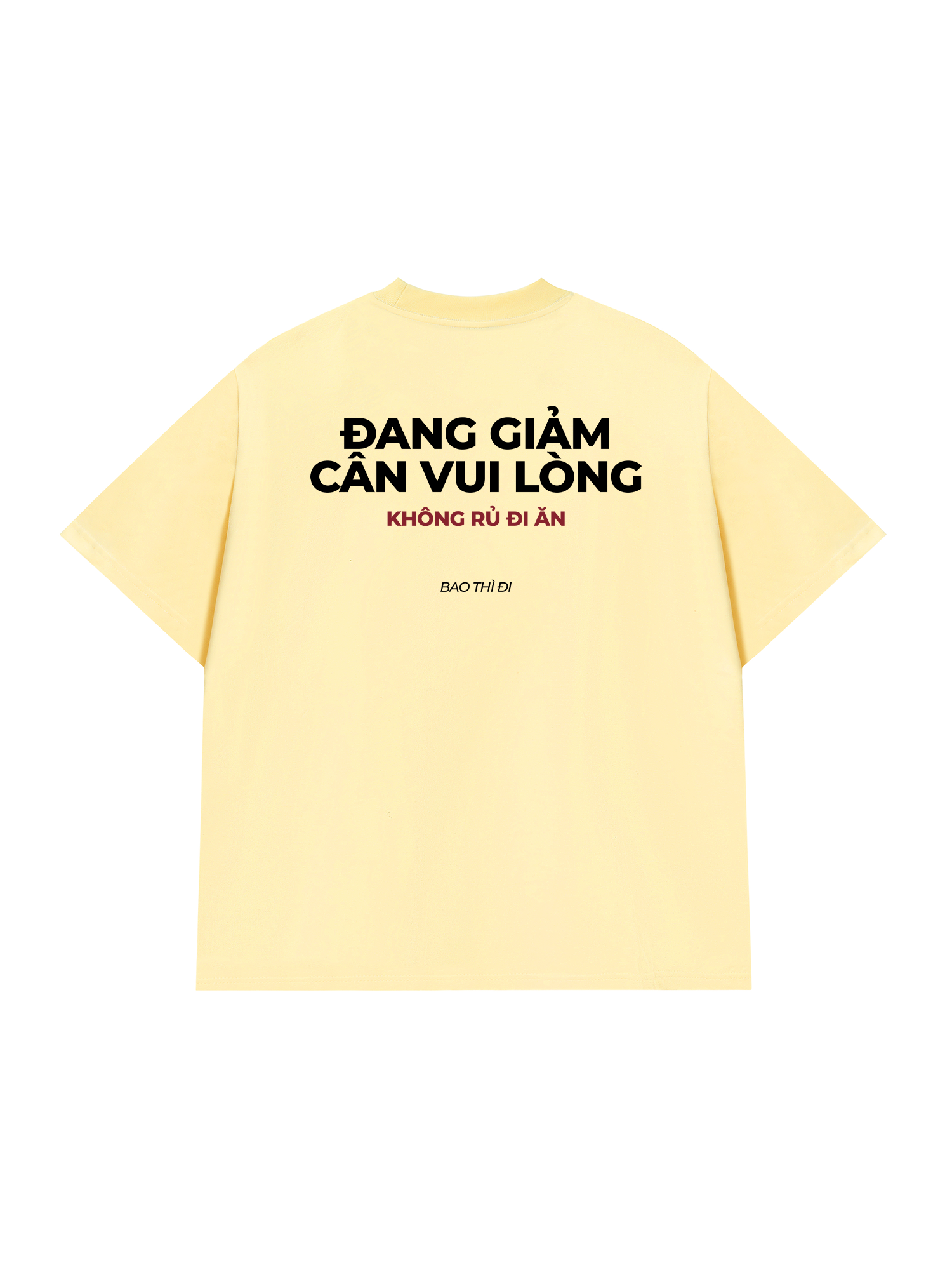 Áo Thun Relaxed Fit Đang Giảm Cân