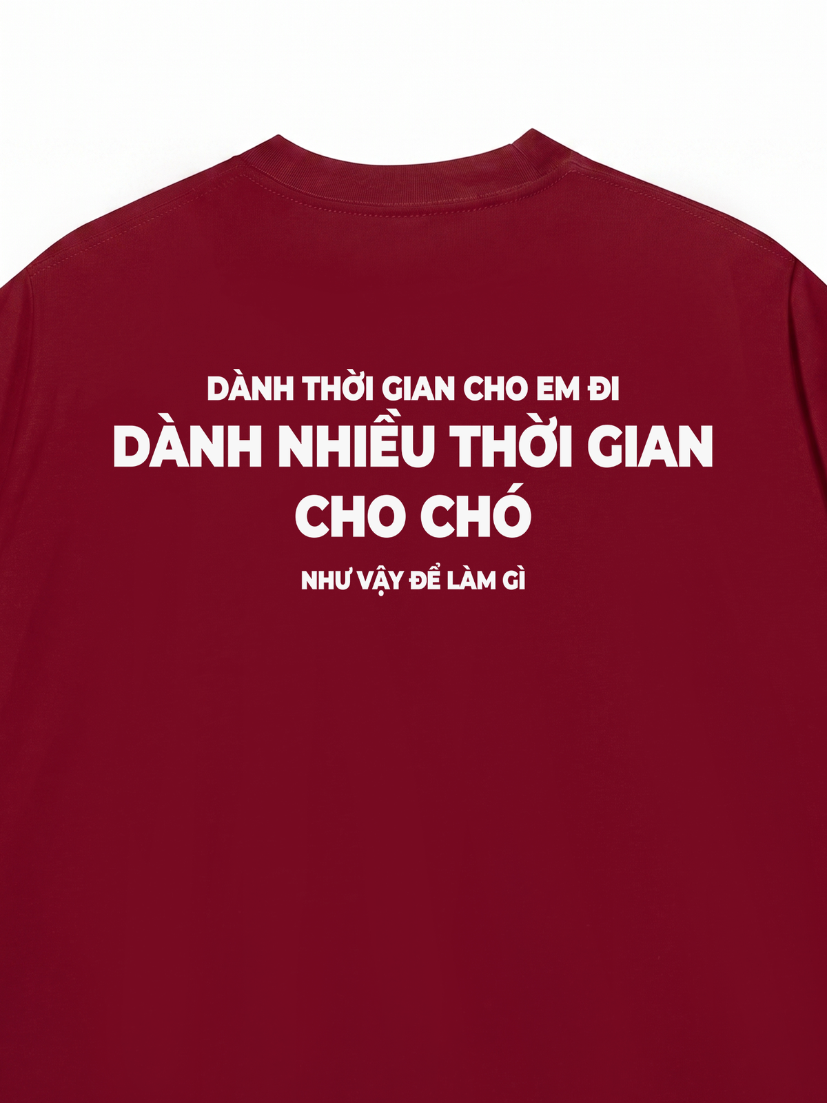 Áo Thun Relaxed Fit Dành Thời Gian Cho Chó