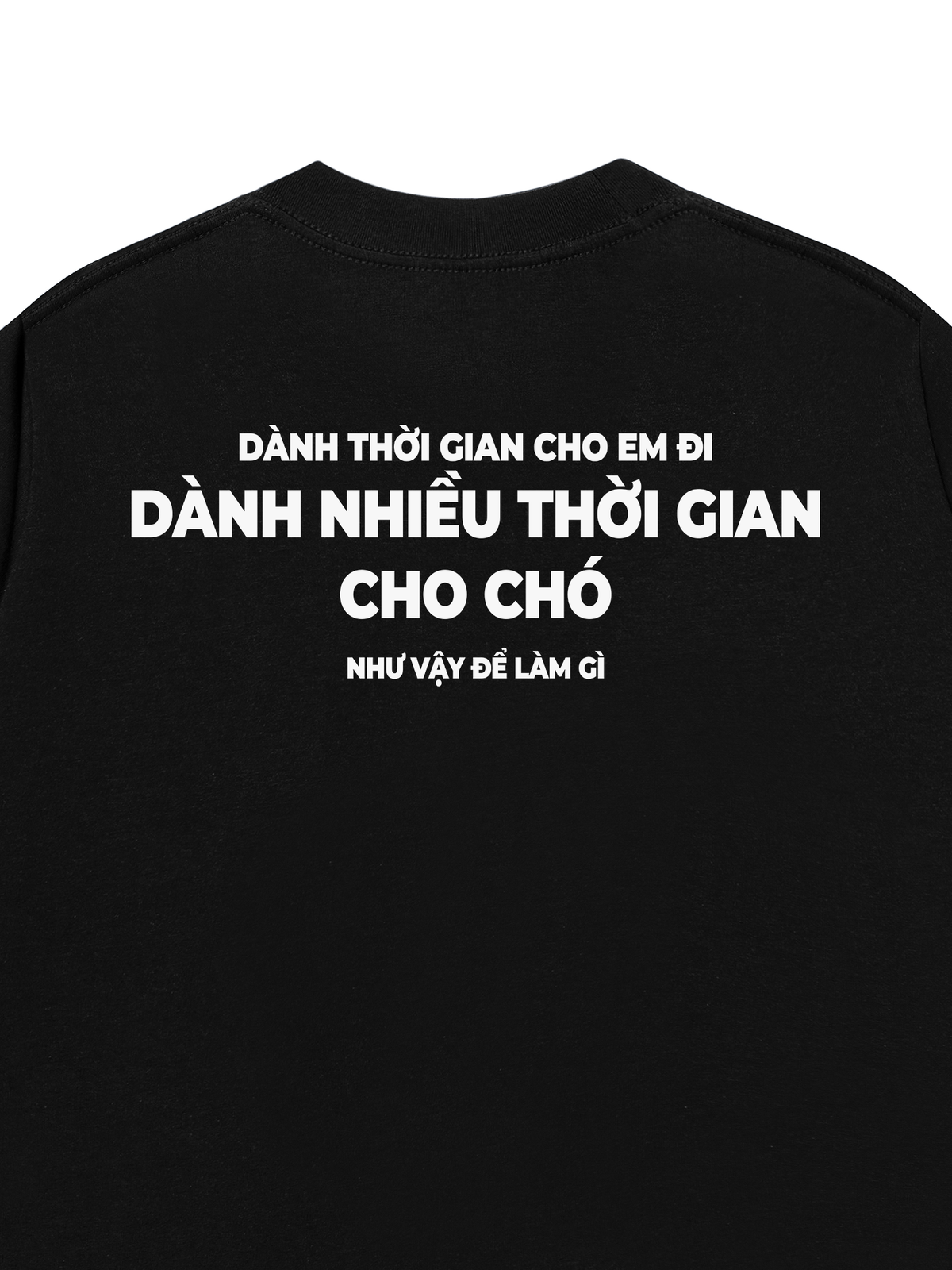 Áo Thun Relaxed Fit Dành Thời Gian Cho Chó