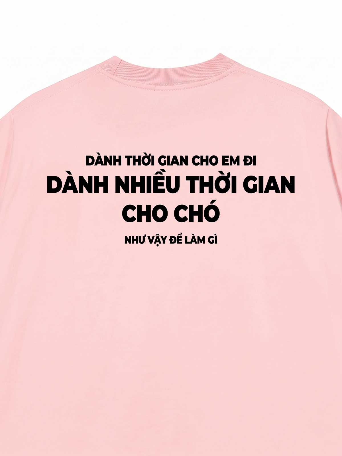 Áo Thun Relaxed Fit Dành Thời Gian Cho Chó