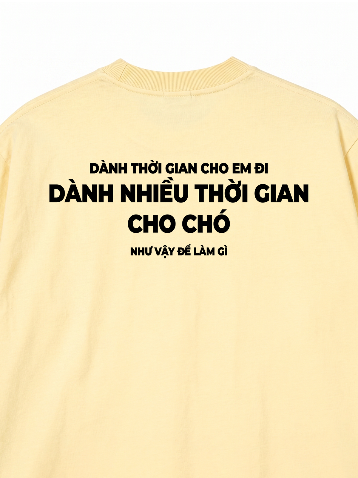 Áo Thun Relaxed Fit Dành Thời Gian Cho Chó