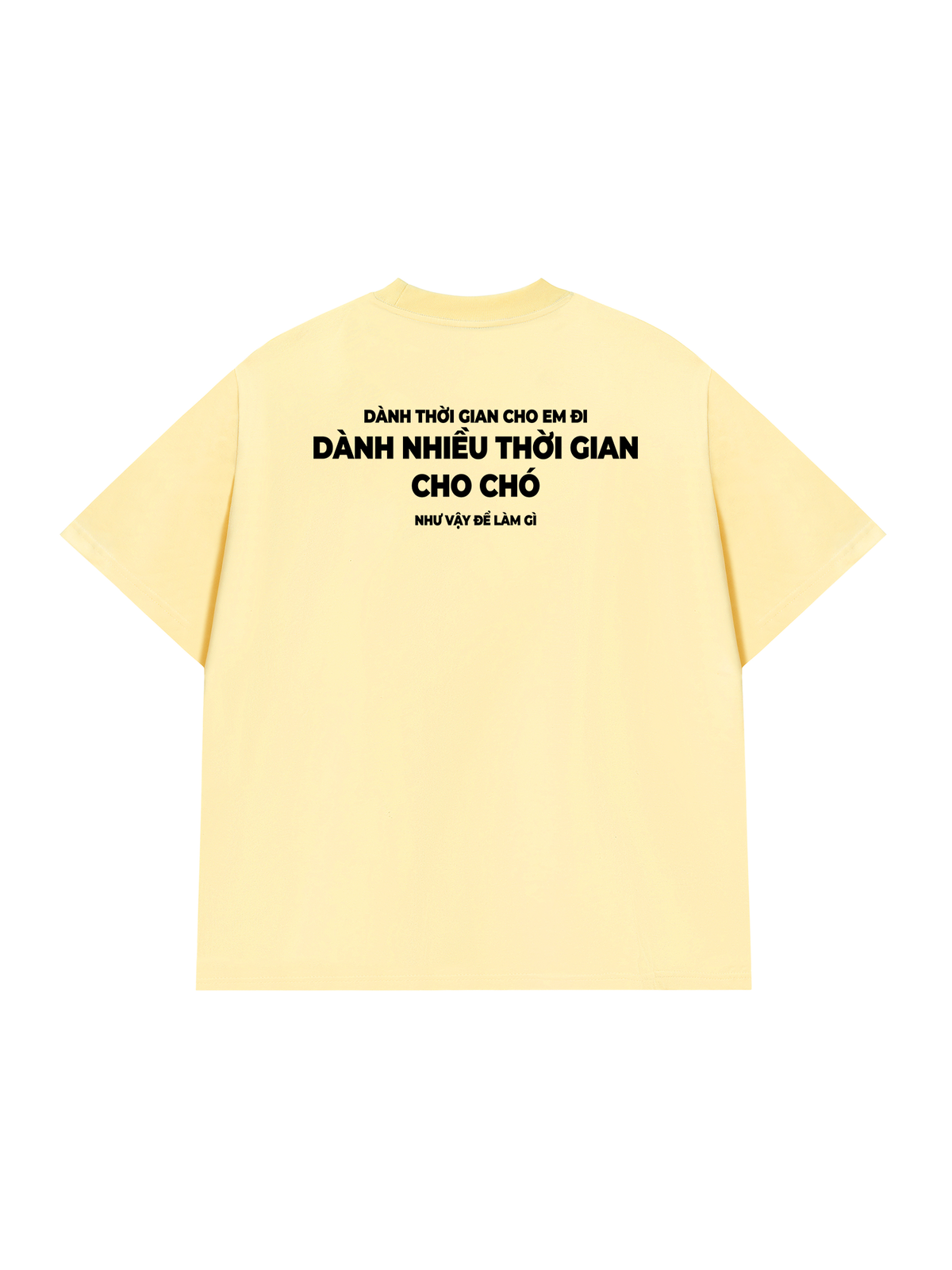 Áo Thun Relaxed Fit Dành Thời Gian Cho Chó