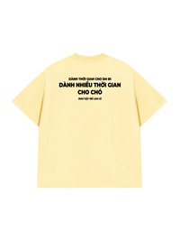 Áo Thun Relaxed Fit Dành Thời Gian Cho Chó