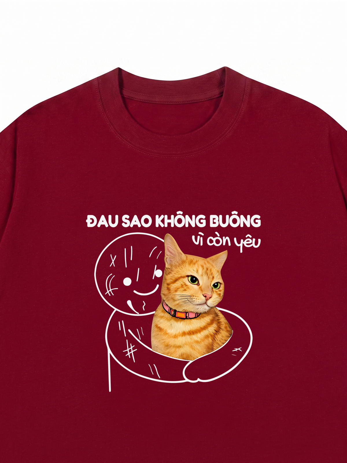 Áo Thun Relaxed Fit Đau Sao Không Buông