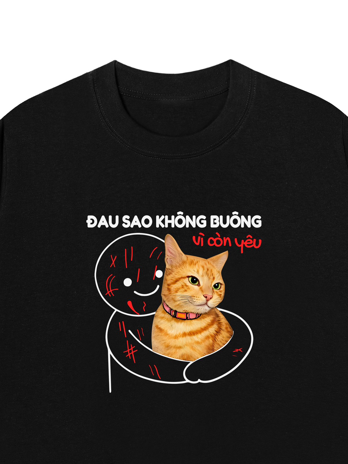 Áo Thun Relaxed Fit Đau Sao Không Buông