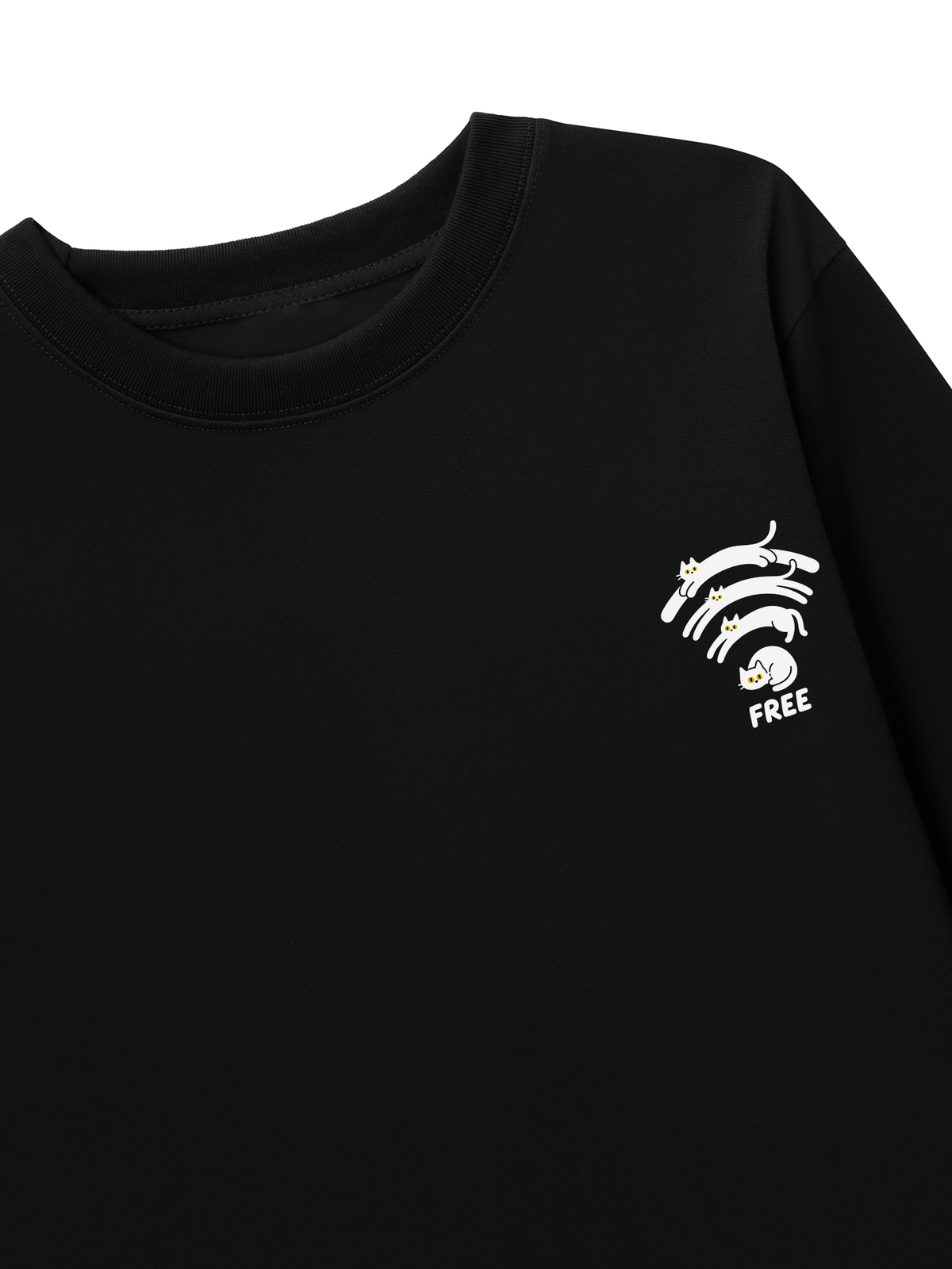 Áo Dài Tay Wifi Meow