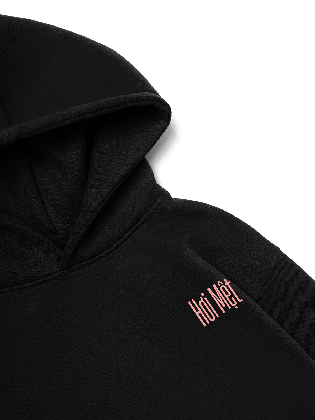 Áo Hoodie Nỉ Hai Da Chỉ Ăn Không Tập