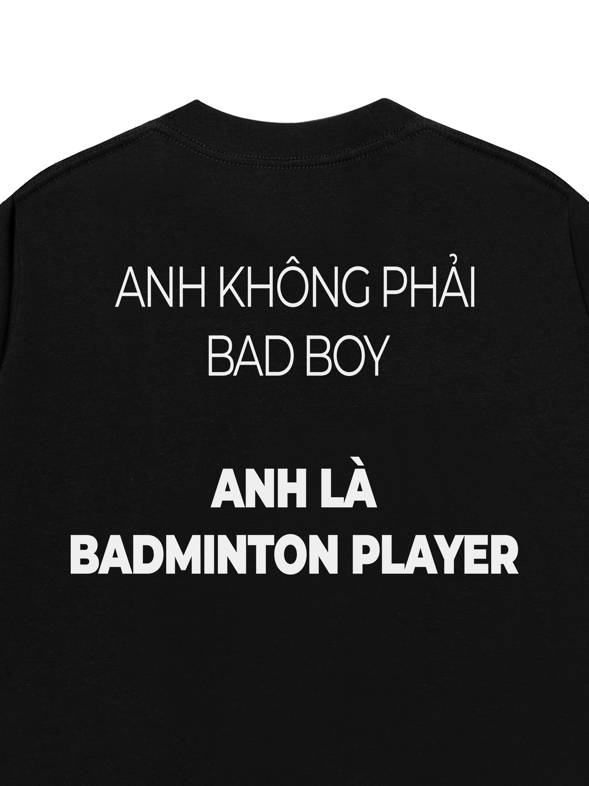 Áo Thun Relaxed Fit Không Phải Bad Boy