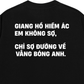 Áo Thun Relaxed Fit Sợ Vắng Bóng Anh