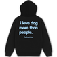 Áo Hoodie Nỉ Hai Da I Love Dog