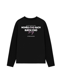Áo Dài Tay Nghèo Cho Sạch