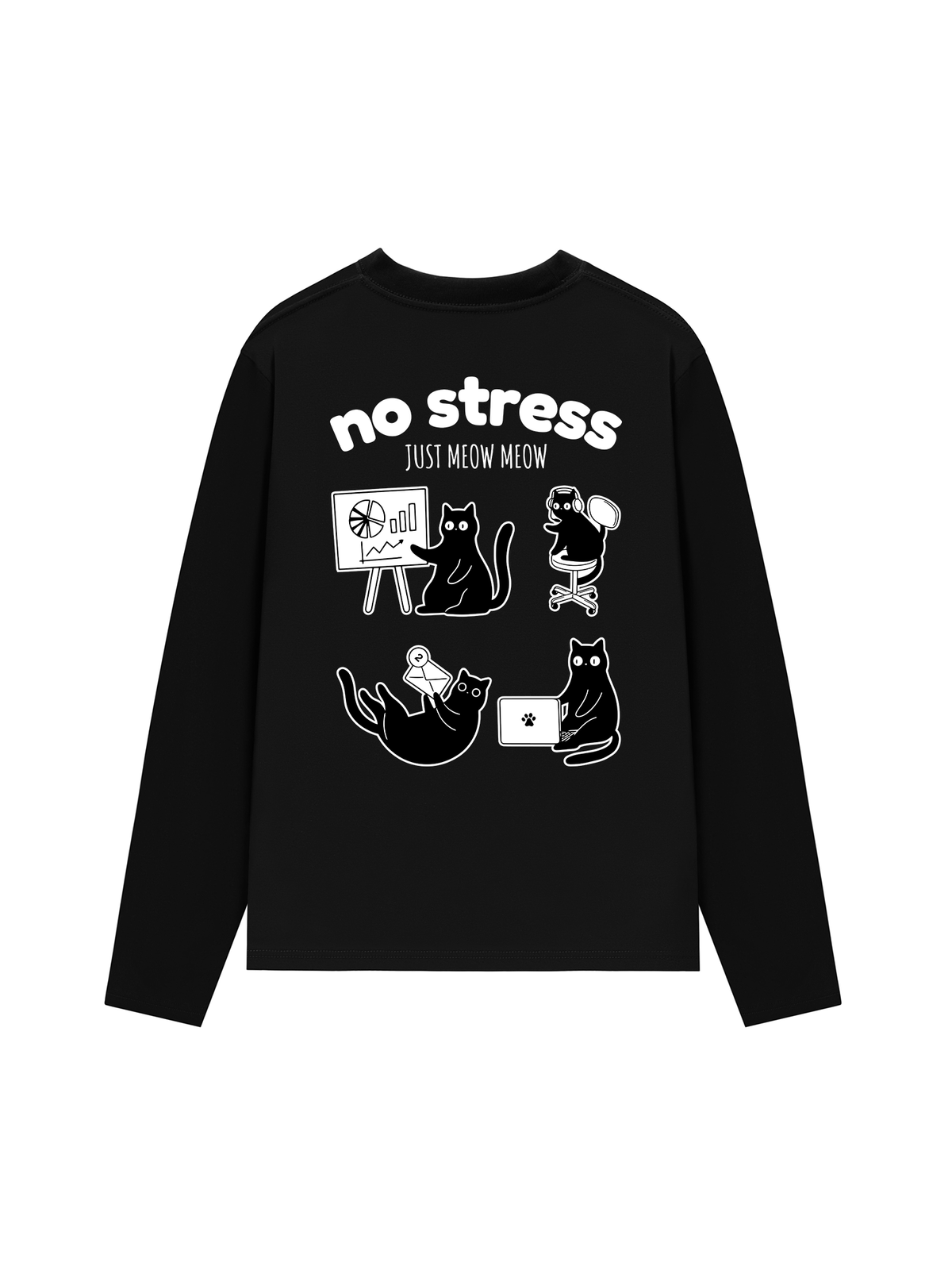 Áo Dài Tay No Stress