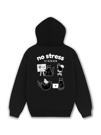 Áo Hoodie Nỉ Hai Da No Stress