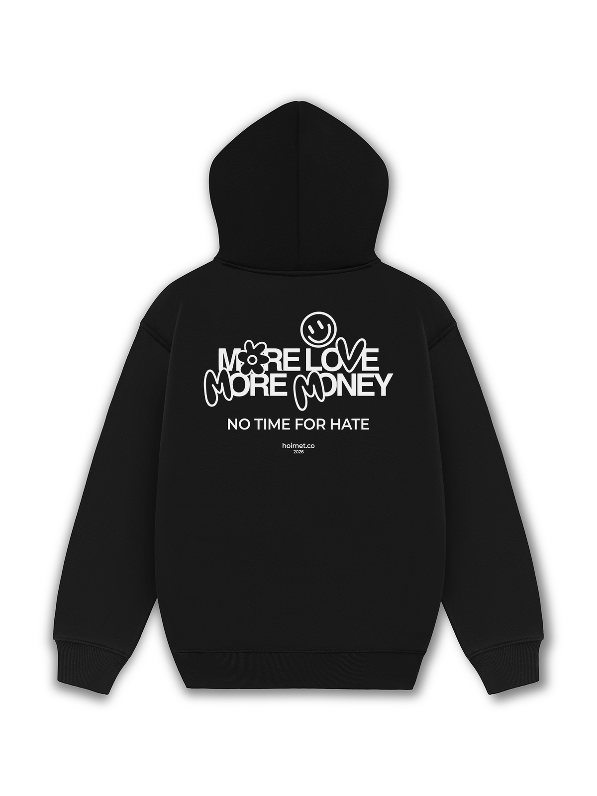 Áo Hoodie Nỉ Hai Da More Love More Money