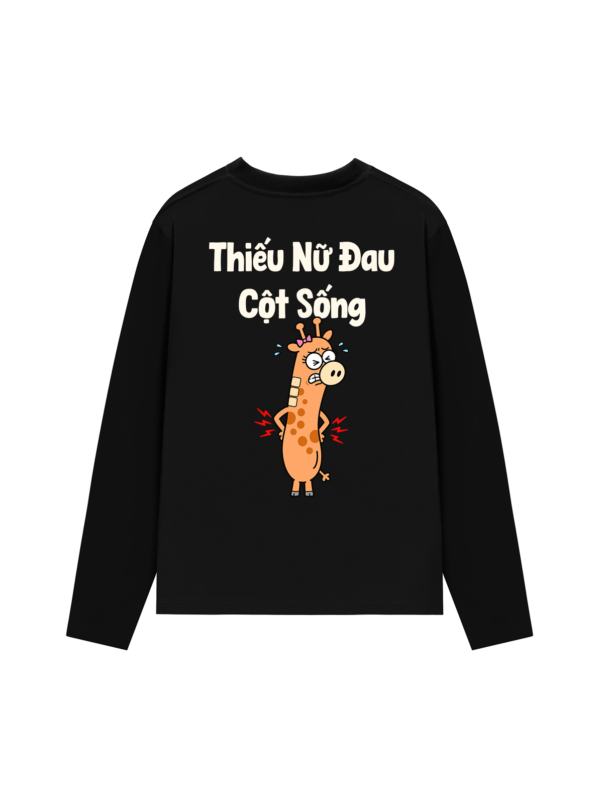 Áo Dài Tay Thiếu Nữ Đau Cột Sống
