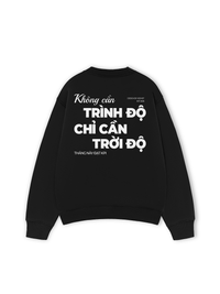 Áo Sweater Nỉ Hai Da Không Cần Trình Độ