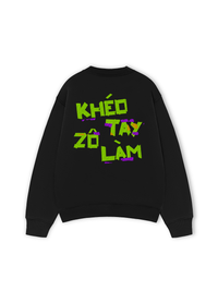 Áo Sweater Nỉ Hai Da Khéo Tay Zô Làm